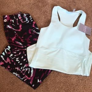 Athleta workout set NWT xxs